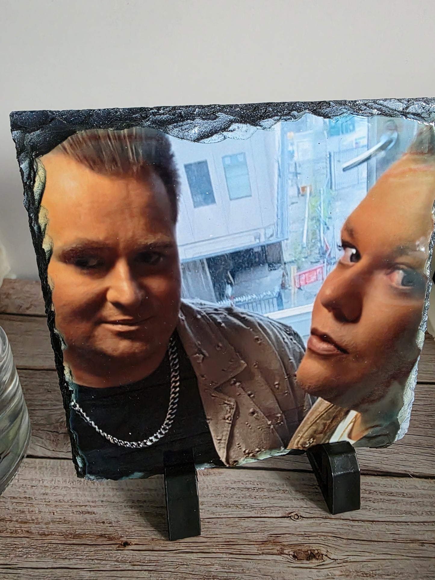 Personalised Photo Slate Gift – 15x15cm