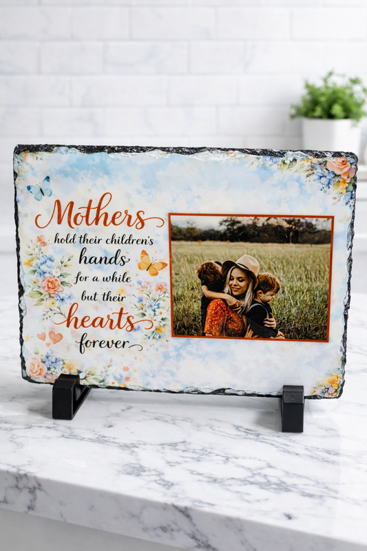 Personalised Mother’s Day Photo Slate Gift for Mum 15x20